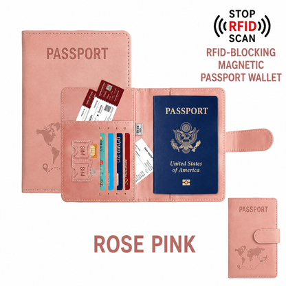 MediGuard™ Travel-Doc RFID Passport & Document Holder