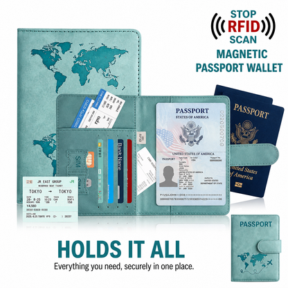 MediGuard™ Travel-Doc RFID Passport & Document Holder