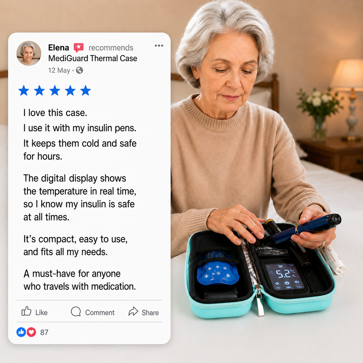MediGuard™ – Smart Medication Cooling Case